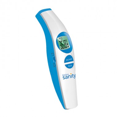 Termometru de frunte, fara contact cu scanare infrarosu Sanity BabyTemp 