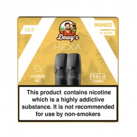 Pod HEXA V2, pachet 2 rezerve, aroma mango, 10 mg nicotina