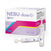 Solutie salina Solinea NEBU-dose Baby concentratie 1.5 %, 30 monodoze x 5 ml, pentru bebelusi si copii