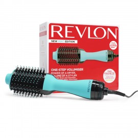 Perie electrica fixa REVLON One-Step Hair Dryer & Volumizer, RVDR5222MUKE MINT, pentru par mediu si lung