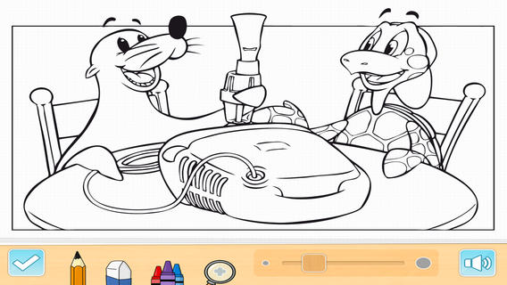 Pagina din jocul Sami the Seal