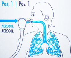 Pozitia 1 kit de nebulizare Sanity Pro Inhaler