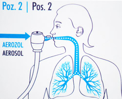 Pozitia 2 kit de nebulizare Sanity Pro Inhaler